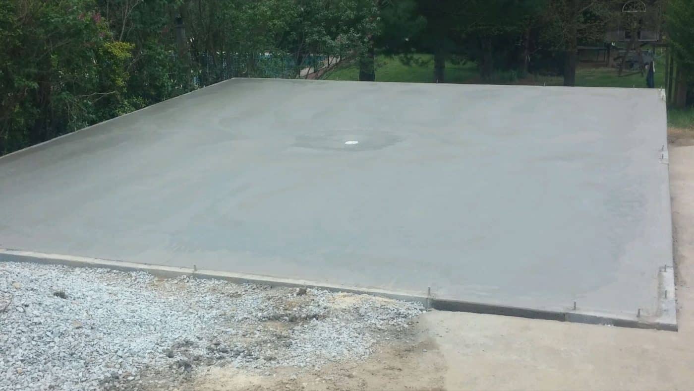Concrete Pads For Sheds and Garages - Site Preparations